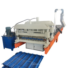 YUFA Metal step tile roofing panel roll forming machine hot sale